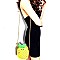 PPC5657 -LP Pineapple Figure 2 in 1 Novelty Cross Body Yellow