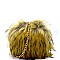 PPC5717-LP Chain Strap Faux-fur Round Cross Body