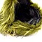 PPC5717-LP Chain Strap Faux-fur Round Cross Body
