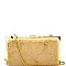 Faux-Fur Metal Frame Hard Clutch MH-PPC5807