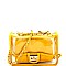 PPC5835-LP Transparent Clear 2 in 1 Turn-Lock Shoulder Bag