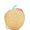 Unique Coconut Theme Vintage Novelty Cross Body