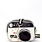 Vintage Camera Theme Cross Body