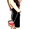 NOVELTY STRAWBERRY ICE CREAM CROSS BODY