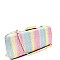 Multi-Color Glittery Hard Frame Clutch MH-PPC6267