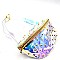Pyramid Stud Accent Clear Fashion Fanny Pack  MH-PPC6310