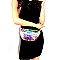 Pyramid Stud Accent Clear Fashion Fanny Pack  MH-PPC6310