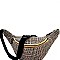 Checker Plaid Print Fabric Fashion Fanny Pack MH-PPC6319