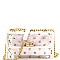 Fashionable Studded Transparent Clear 2 in 1 Shoulder Bag MH-PPC6351