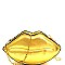 Unique Lips Theme Metallic Novelty Cross Body MH-PPC6355