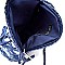 Fringe Accent Knitted Round Cross Body MH-PPC6376