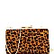 Leopard Print Frame Clutch Shoulder Bag MH-PPC6387