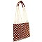 Unique Net Cutout 2 in 1 Hobo Camel MH-PPC6432