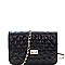Quilted Turn-lock Patent Chain Shoulder Bag  MH-PPC6457