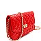 Quilted Turn-lock Patent Chain Shoulder Bag  MH-PPC6457