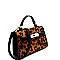 Leopard Print Belted Small Satchel Shoulder Bag MH-PPC6464