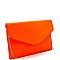 STYLISH NEON ENVELOPE CLUTCH