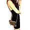 Transparent Clear Leopard Print 2 in 1 Flap Shoulder Bag  MH-PPC6580