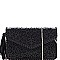 Tassel Accent Whipstitched Laser-Cut Envelope Clutch MH-PPC6605