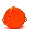 ROUND NEON CROSS BODY BAG