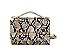 Snake Print Small Flap Satchel Shoulder Bag