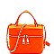 Neon Quilted Medium Boxy 2Way Bag