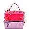 Neon Quilted Medium Boxy 2Way Bag
