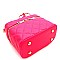 Neon Quilted Medium Boxy 2Way Bag