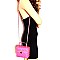 Neon Quilted Medium Boxy 2Way Bag