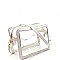 Transparent Clear Boxy Shoulder Bag