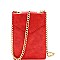 LIZARD CROSS BODY CELLPHONE HOLDER