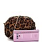 CHAIN STRAP LEOPARD PRINT CROSS BODY & SHOULDER CAMERA BAG