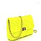 QUILTED CHAIN STRAP CROSS BODY