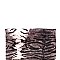 Tiger Print Envelope Clutch
