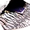 Tiger Print Envelope Clutch
