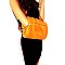 OVER SIZED FAUX-FUR CROSS BODY ARM WARMER
