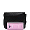 METALLIC CHAIN QUILTED CROSS BODY SHOULDER BAG