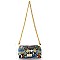 2 in 1 Transparent Snake Print Shoulder Bag