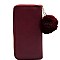 PPW2147 -LP Pom Pom  Zip-around Wallet