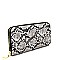 Fashionable Snake Print Single Zip-Around Wallet  MH-PPW2169