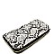 Fashionable Snake Print Single Zip-Around Wallet  MH-PPW2169