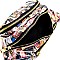 Magazine Print Multi-Pocket Patent Fashion Fanny Pack  MH-PQS005