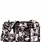 Obama Magazine Print Wallet Cellphone Holder Cross Body  MH-PQS009