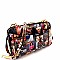 Obama Magazine Print Wallet Cellphone Holder Cross Body  MH-PQS009