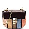 PS3816-LP Multi-colored Strip Cross Body