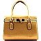 Patent Boutique Boxy Flap-top Satchel PT904-LPU