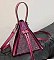 Drawstring Pyramid Studed Luxury Bag