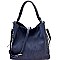 Pinstripe Embossed 2-Way Hobo MH-PW1944