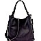 Pinstripe Embossed 2-Way Hobo MH-PW1944