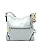 QS2202-LP Pocket Accent Slouchy Messenger Cross Body